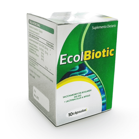 EcolBiotic - 10 Capsulas