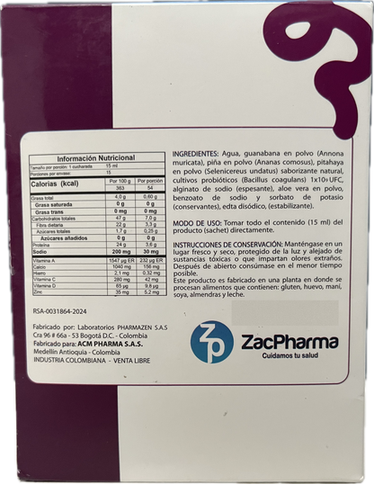 Branaloe Sachet 15 ml