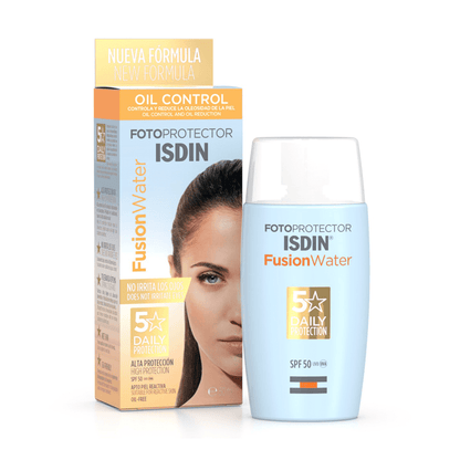 Fotoprotector Isdin Fusion Water (Blanco, Color, Urban) SPF 50+